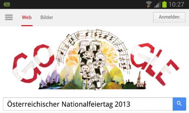 Österreichischer Nationalfeiertag 2013 Doodle